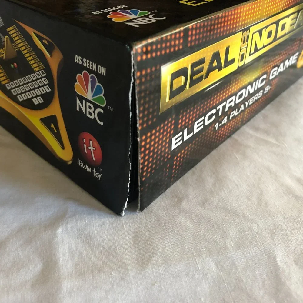 Deal Or No Deal NBC Electronic Game Irwin Toys 1-4 Players - Picture 7 of 7